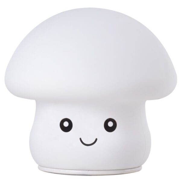Mskwee Hot Selling LED Colorful Mushroom USB 3D Silicone Night Light for Bedroom Bedside Children Kids Gifts - Image 6