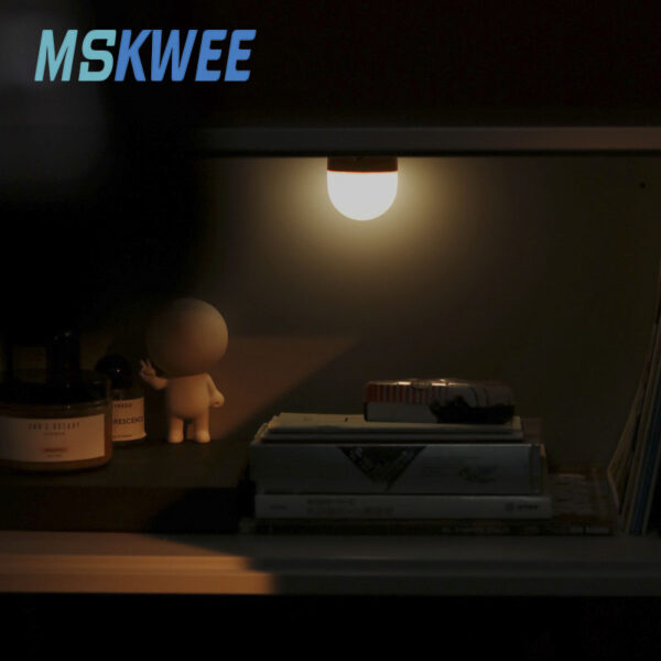 Capsule Motion Sensor Night Lights Rechargeable Led Nightlight Portable Magnetic Nursery Capsule Night Lamp for Hallway Wall - Image 3