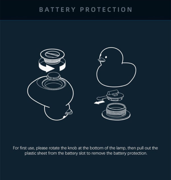 Baby Bath Toy Silicone Lamp Cute Colorful Duck Elephant Cow Seal Night Lamp Touch Sensor LED Night Light For Baby Kids Gift - Image 10