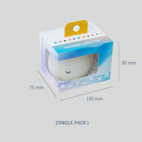 Baby Bath Toy Silicone Lamp Cute Colorful Duck Elephant Cow Seal Night Lamp Touch Sensor LED Night Light For Baby Kids Gift - Image 11