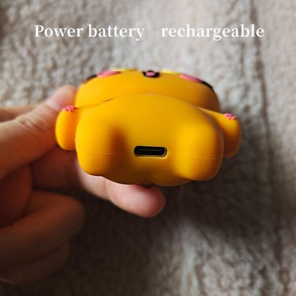 2023 New Design Mskwee Portable Cute Cat Hot Hand Warmers With Light Mini Reusable Electric Recharge USB Hand Warmer - Image 3