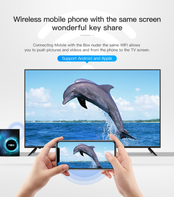 Hot Selling Android 10.0 Tv Box T95 4GB 32GB Allwinner H616 Wifi Iptv Smart Android Tv Box 10 4k T95 Digital Set Top Box - Image 7